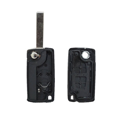 Folding Remote Control Shell 2 Buttons Citroen Peugeot Fiat Psa - Hu83 Profile