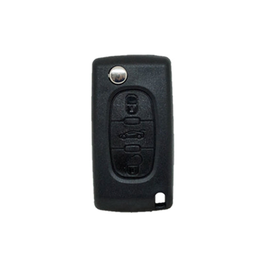 Coque Télécommande Pliable 3 Boutons Psa (Lame Hu83)