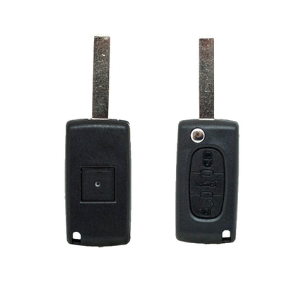 Guscio di Comando Pieghevole 3 Pulsanti Peugeot Citroen - Profilo Hu83 