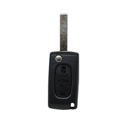 Guscio di Comando Pieghevole 3 Pulsanti Peugeot Citroen Fiat - Profilo Hu83