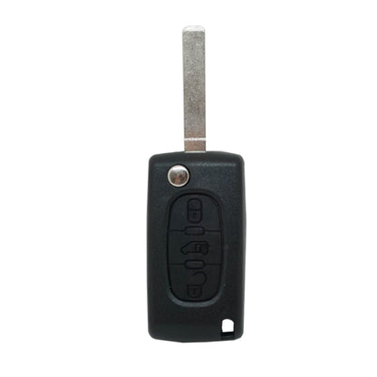 Folding Remote Control Shell 3 Buttons Citroen Peugeot Fiat Psa - Va2 Profile