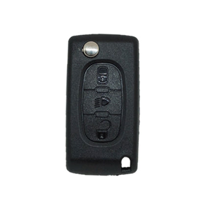 Folding Remote Control Shell 3 Buttons Citroen Peugeot Opel Psa - Va2 Light Profile
