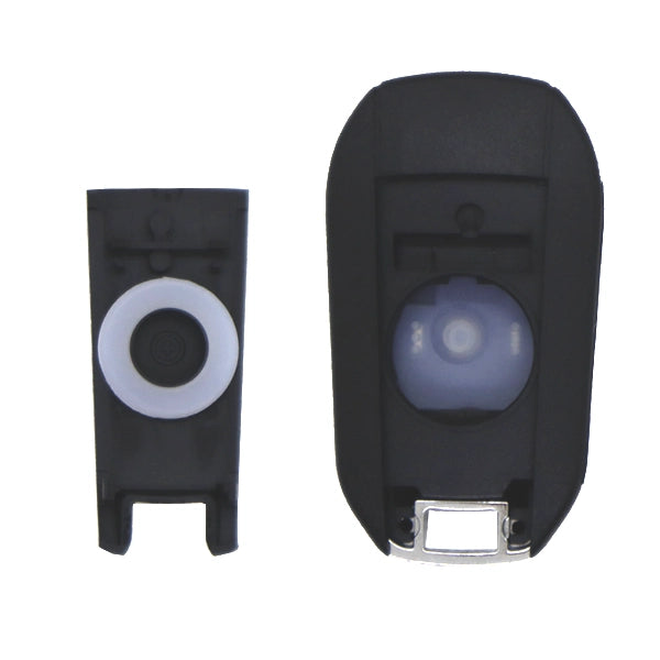 Coque Télécommande Pliable 3 Boutons Peugeot Lame Hu83