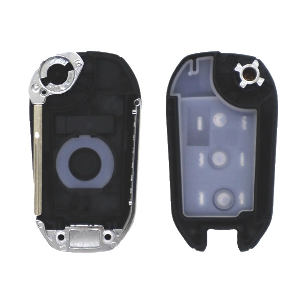 Coque Télécommande Pliable 3 Boutons Peugeot Lame Hu83
