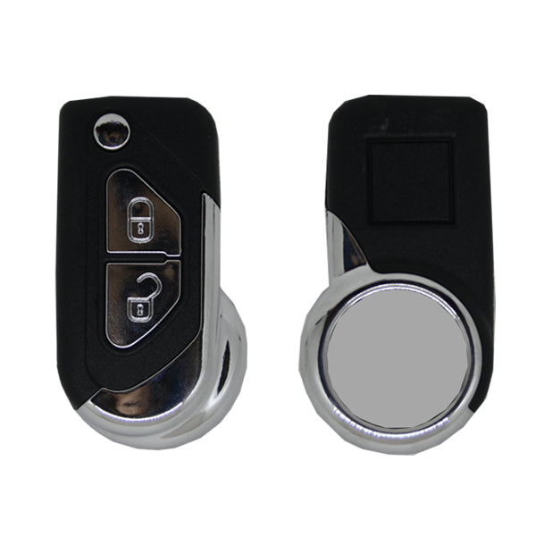 Guscio di Comando Pieghevole 2 Pulsanti Peugeot Citroen