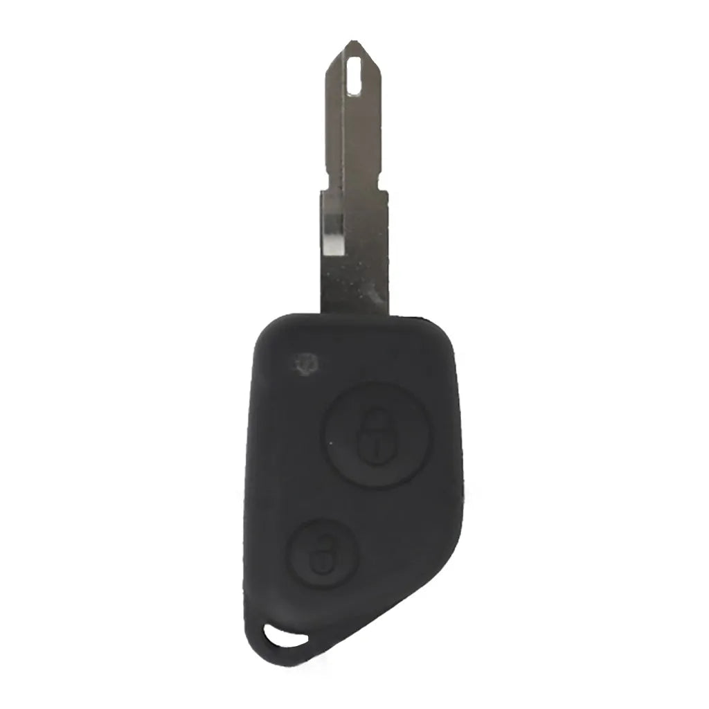 Carcasa De Mando Fijo 2 Botones Citroen Peugeot