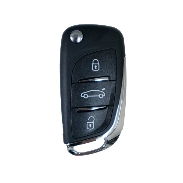 Coque de Télécommande pliable 3 Boutons Citroën