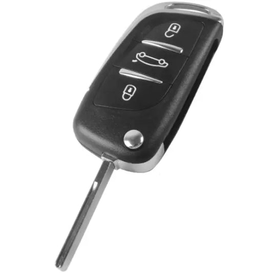 Folding Remote Control 3 Button Psa Convertible - Hu83 Profile