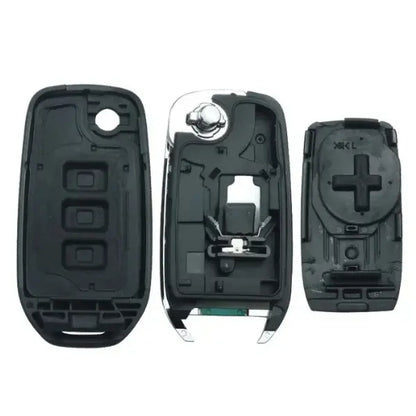 Carcasa de Mando Plegable Renaut 3 Botones - Perfil Va2