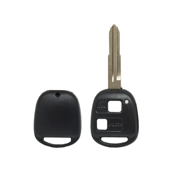 Caixa de controle remoto fixa Toyota 2 botões - Perfil Toy41R / Toy38R