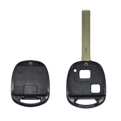 Toyota 2 Button Fixed Remote Control Housing - Toy40 Profile