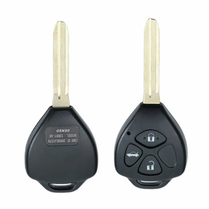 Toyota 3 Button Fixed Remote Control Housing - Toy43 Profile