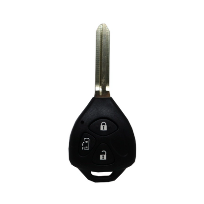 Toyota 3 Button Fixed Remote Control Housing - Toy43 Profile