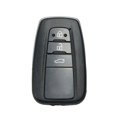 Carcasa De Mando Keyless Toyota 3 Botones - Perfil Toy48