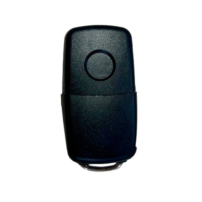 Folding Remote Control Shell Volkswagen 3 Button - Hu66 Profile