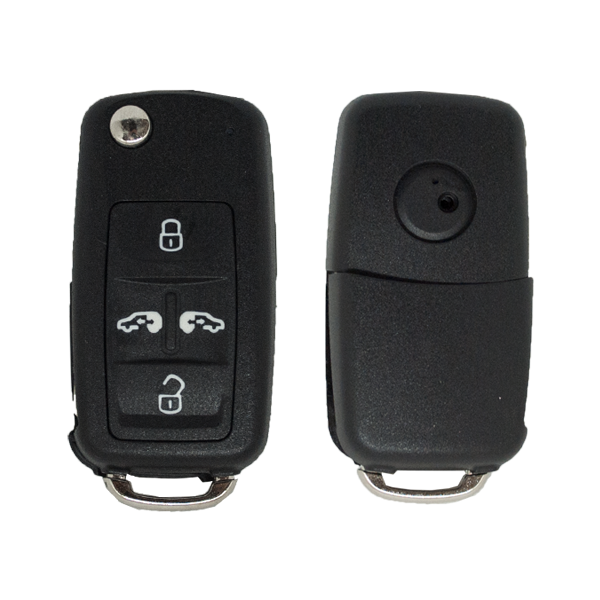 Guscio di Comando 4+1 Pulsanti Pieghevole Volkswagen - Profilo Hu66