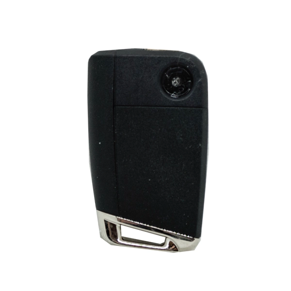 Folding Remote Control Shell Volkswagen 3 Button - Hu66 Profile