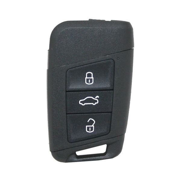 Keyless Remote Control Housing 3 Buttons Volkswagen - Profile Hu162