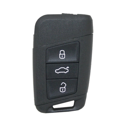 Keyless Remote Control Housing 3 Buttons Volkswagen - Profile Hu162
