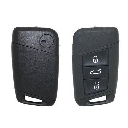 Keyless Remote Control Housing 3 Buttons Volkswagen - Profile Hu162
