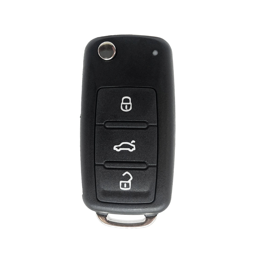 2009-2012 Remote Flip Key for Volskwagen Beetle - Caddy - Eos - Golf - Jetta - Polo | PN: 5K0837202Q