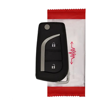 Télécommande Pliable 2 Boutons Xhorse Type Toyota Sans Bobine
