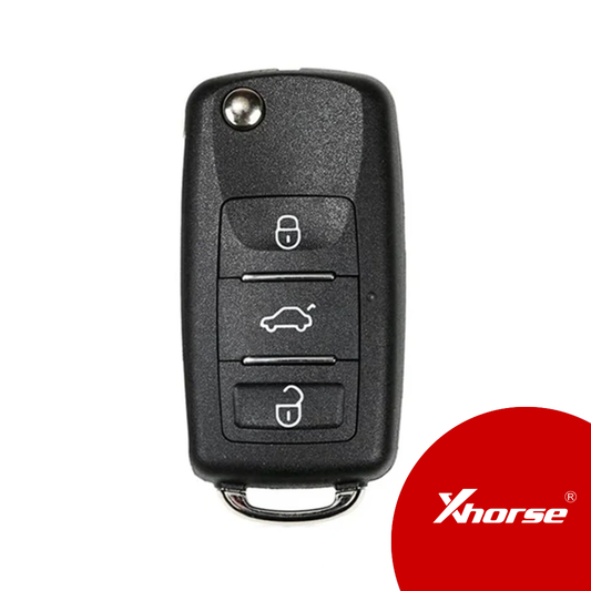 Xhorse 3-Button Folding Remote Control Vag Type Without Cylinder - Ref. Xhorse: Xkb510en