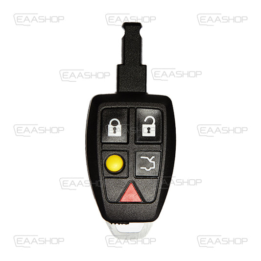 Volvo 5 Button Insertable Remote Control Housing - Profile Hu101