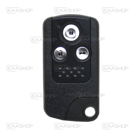 Honda 3 Button Keyless Remote Control Shell - Hon66 Profile