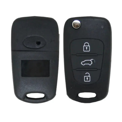 Carcasa De Mando Plegable 3 Botones Hyundai / Kia - Perfil Hyn14