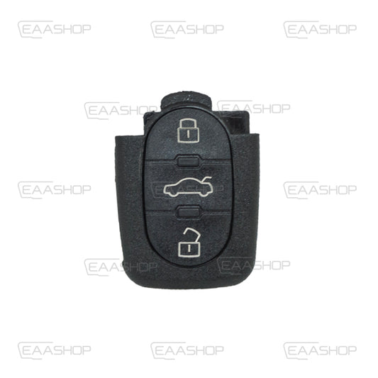 Folding Remote Control Shell Audi 3 Button 