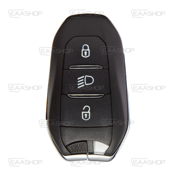 Guscio di Comando Keyless 3 Pulsanti Psa - Profilo Va2 Luce