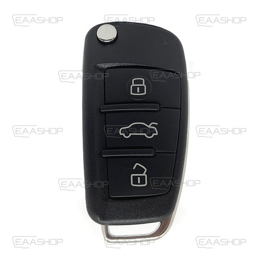 2004-2011 Télécommande pliable Audi A6 - Ref.Orginal: 4F0837220M