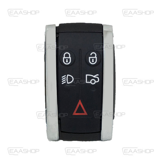 Jaguar 5 Button Keyless Remote Control Shell - Hu101 Profile