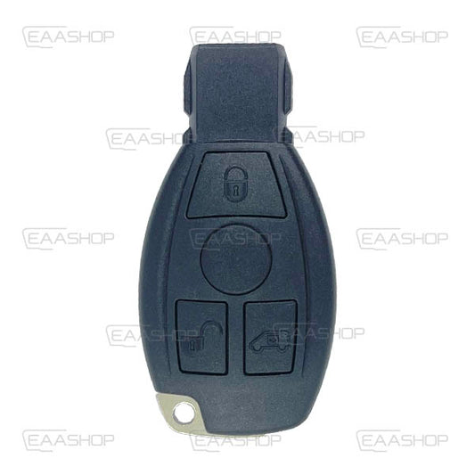 Mercedes Benz 3 Button Insertable Remote Control Shell - Hu64 Profile