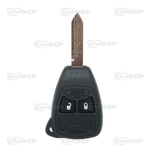 Chrysler 2 Button Fixed Remote Control Housing - Cy24 Profile