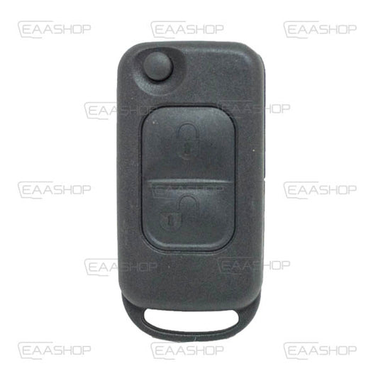 Folding Remote Control Shell Mercedes Benz 2 Button - Hu64 Profile