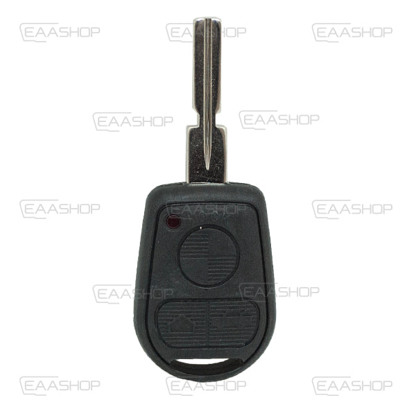 Bmw 3 Button Fixed Remote Control Housing - Hu58 Profile