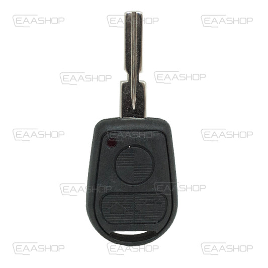 Bmw 3 Button Fixed Remote Control Housing - Hu58 Profile