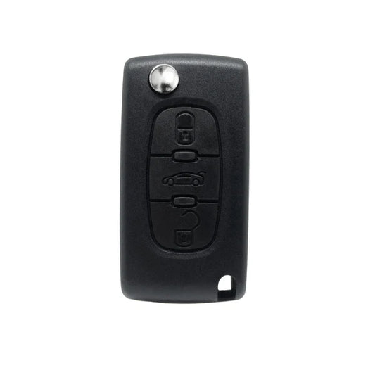 Telemando Plegable 3 Botones - Peugeot Citroen