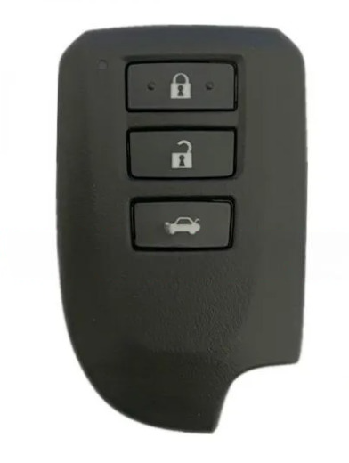 Guscio telecomando senza chiave a 3 pulsanti Toyota
